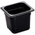 Cambro - 66HP110 - 1/6 Size 6 in Black H-Pan™ High Heat Food Pan