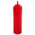 PSW-12R - Winco - 12 oz Red Wide Mouth Squeeze Bottle