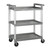 Winco - UC-2415G - 32 in x 16 1/4 in Gray Utility Cart