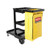FG617388BLA - Rubbermaid - Black Janitorial Cart