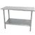 Advance Tabco - TT-306-X - 72 in x 30 in Stainless Steel Work Table w/ Galvanized Undershelf