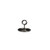 American Metalcraft - NSB1 - 1 1/2 in Swirl Base Black Number Stand