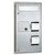 357 - Bobrick - ClassicSeries™ Partition-Mount Seat Cover, Napkin Disposal & Toilet Tissue Dispenser