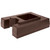 Cambro - R1000LCD131 - 19 in X 15 in Brown Camtainer® Riser