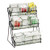 Cal-Mil - 1812-13 - 3-Tier Black 4 in Jar Display