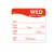 1122133 - Daymark - DissolveMark 2 in x 2 in Wednesday Shelf Life Label 1122133 - Daymark - DissolveMark 2 in x 2 in Wednesday Shelf Life Label