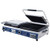 GSGDUE14D - Globe - Double Panini Grill with Smooth Plates