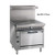 IHR-1FT-C - Imperial - 36 in French Top Diamond Series Gas Range w/ Convection Oven