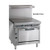 IHR-2HT-C - Imperial - 36 in 2 Hot Top Diamond Series Gas Range w/ Convection Oven