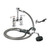 19-204L - Krowne - 4 in Royal Series Deck Mount Utility Spray Valve Assembly