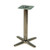 Oak Street Mfg - B22CHR-STD - 22 in x 22 in Chrome Cross Base Standard Height Table Base