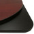 MB3072 - Oak Street Mfg - 30 in x 72 in x 1 in Mahogany/Black Table Top