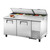 TPP-AT-67-HC - True - 67 in 2-Door Pizza Prep Table