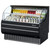 TOM-60SB-N - Turbo Air - 60 in Black Slim Line Open-Display Merchandiser