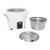 Vollrath - 7217750 - 7 qt Pearl White Stock Pot Kettle Rethermalizer