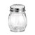 Tablecraft - 260-1 - 6 oz Swirl Glass Cheese Shaker