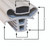 8143043 - Mavrik - 8 in x 22 4-Sided Gray PVC Gasket