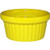 International Tableware - RAMF-2-Y - 2 oz Yellow fluted ramekin
