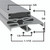 8146633 - Mavrik - 19 1/2 in x 23 5/8 in 4 Sided Gray PVC Gasket
