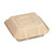 Tellus Products - 433468 - 8 in Square Clamshell - 200 per Case