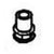 BKI - F0140 - THREAD INSERT 1/4-20 STEEL HEX