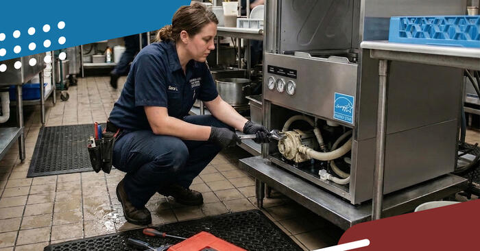 Kitchen Date Machine Commercial Dish Machine: What to Do When It Breaks | BSR Design & Supplies