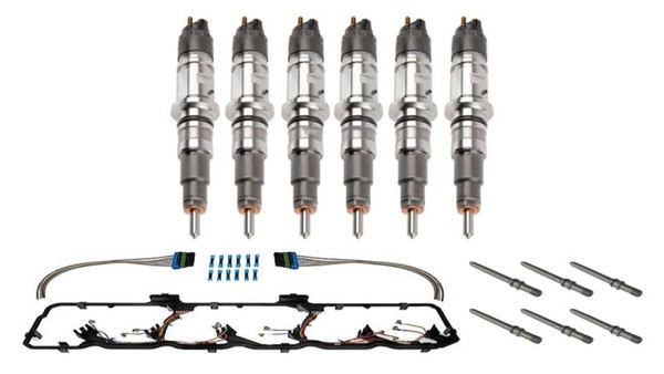 2013-2018 Dodge Ram Cummins 6.7 New Fuel Injectors, Tubes, and Gasket