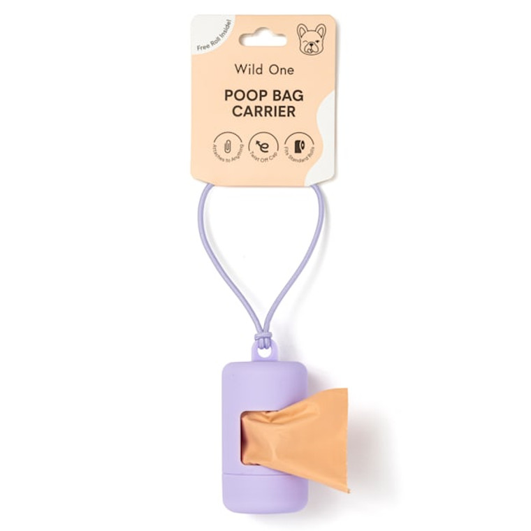 WILD ONE POOP BAG CARRIER LILAC