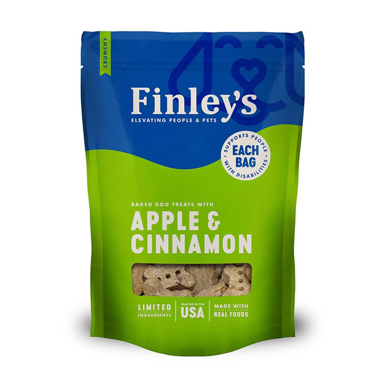 NS FINLEY'S CRUNCHY BISCUITS APPLE & CINNAMON 12OZ