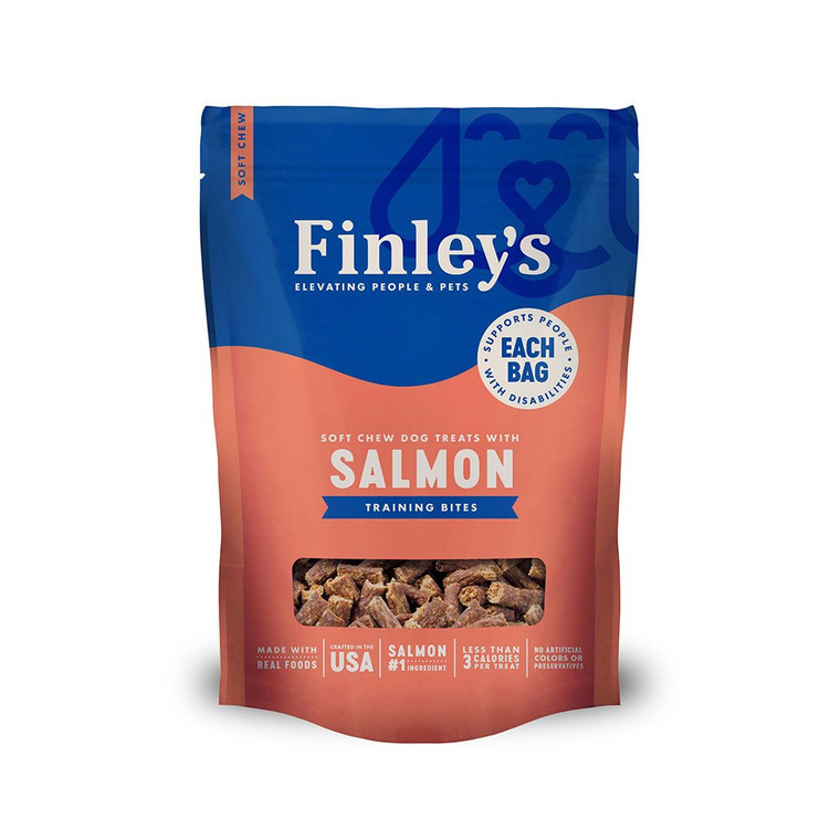 NS FINLEY SOFT TRAINING BITES SALMON 6OZ