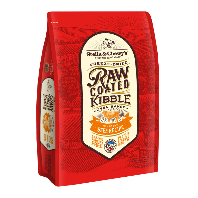 S&C RAW COATED BEEF GF 10LB