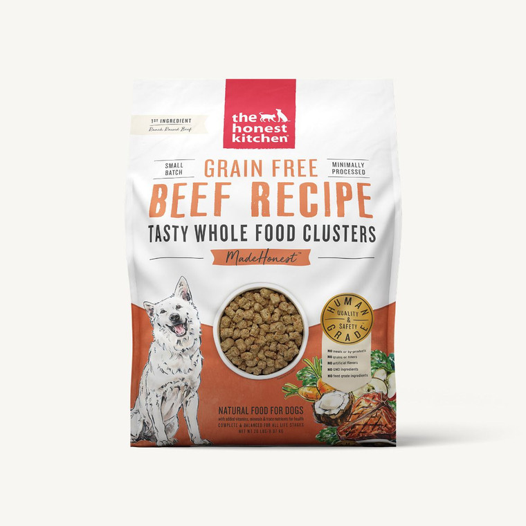 THK WHOLE FOOD CLUSTERS BEEF GF 20#