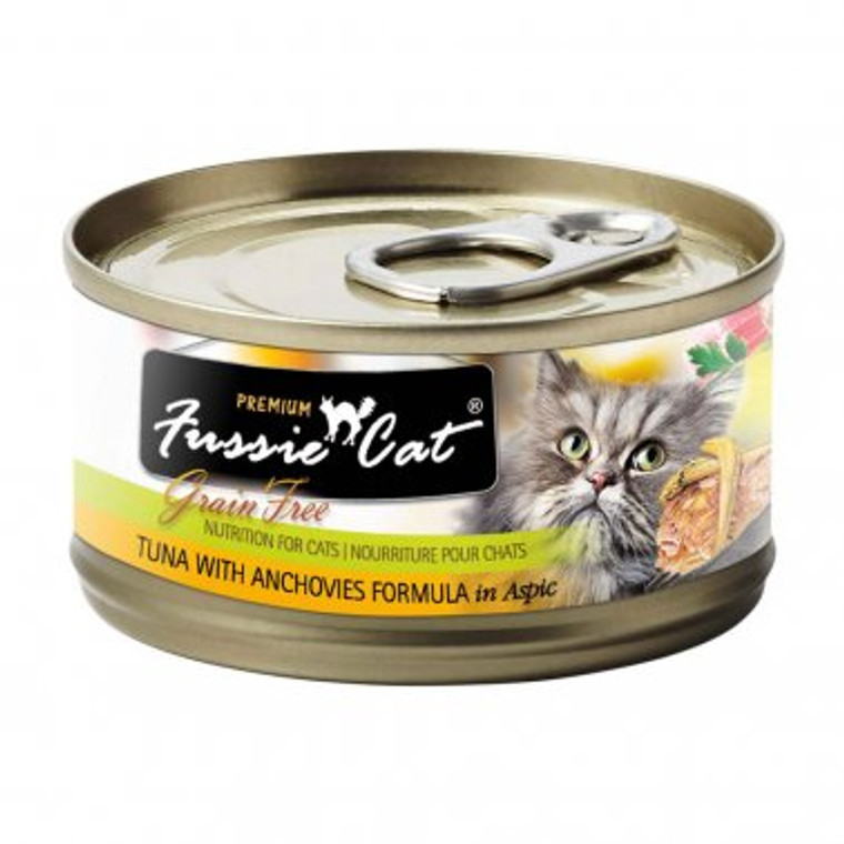 FUSSIE CAT TUNA & ANCHOVIES 2.82OZ SINGLE