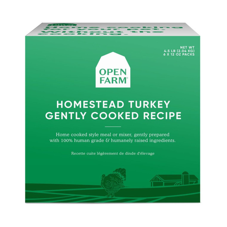 OPEN FARM GENTLY COOKED TURKEY 4.5#