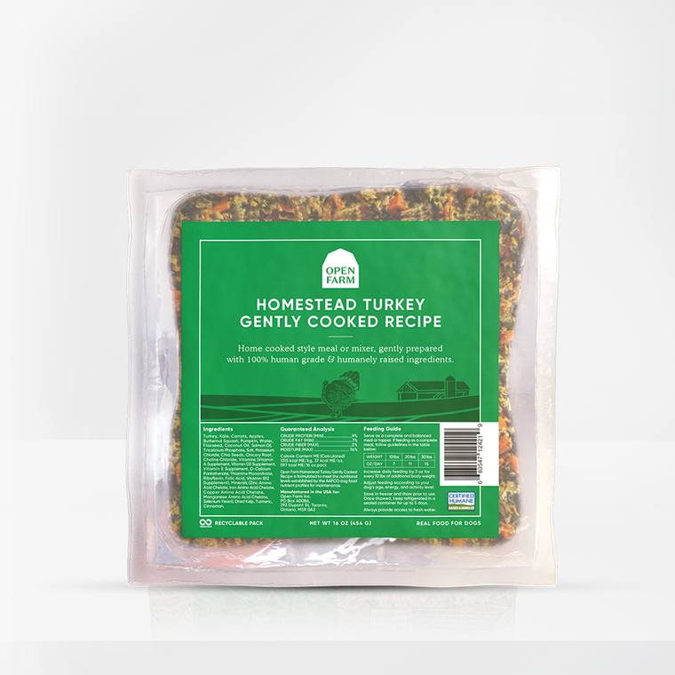 OPEN FARM GENTLY COOKED TURKEY 16OZ