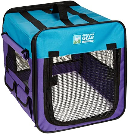 Pet Life 17.8-in x 11.1-in x 13.7-in Purple Collapsible Soft Shell