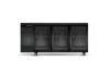 Skope BB.3.GSL BackBar 3 Glass Sliding Door Fridge - Stainless Steel - Special Order