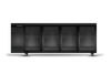 Skope BB.4.GSL.r BackBar 4 Glass Sliding Door Fridge - Remote - Stainless Steel - Special Order