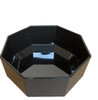 Octagonal Bowl MTA Black 175mm x 75mm Deep