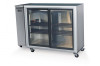BB380r-2SL Backbar 2 Glass Sliding Door Fridge Remote - White