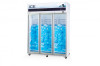 VF1500X 3 Glass or Solid Door Top Mount Ice Freezer - White