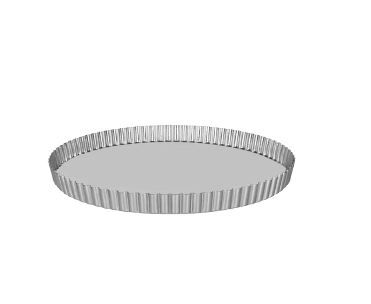 Quiche Pan Fluted Loose Base Tin 320 x 25mm