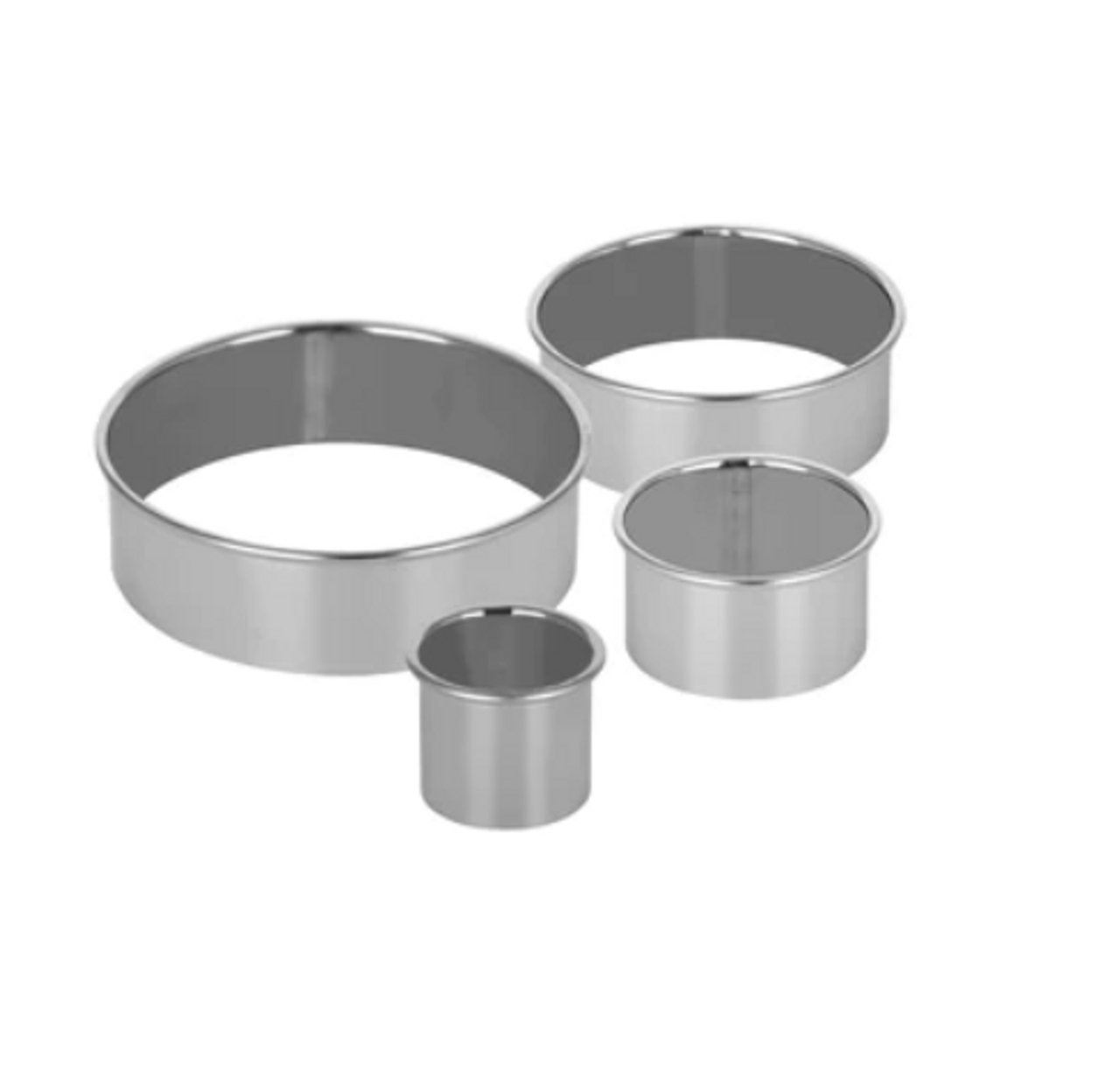 Cutter Plain Set 4 S/Steel