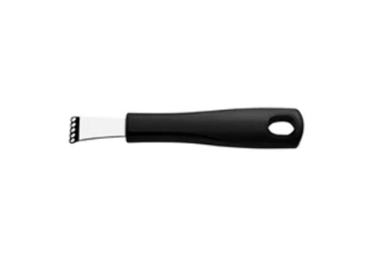 Lemon Zester Stainless Steel - Black Handle