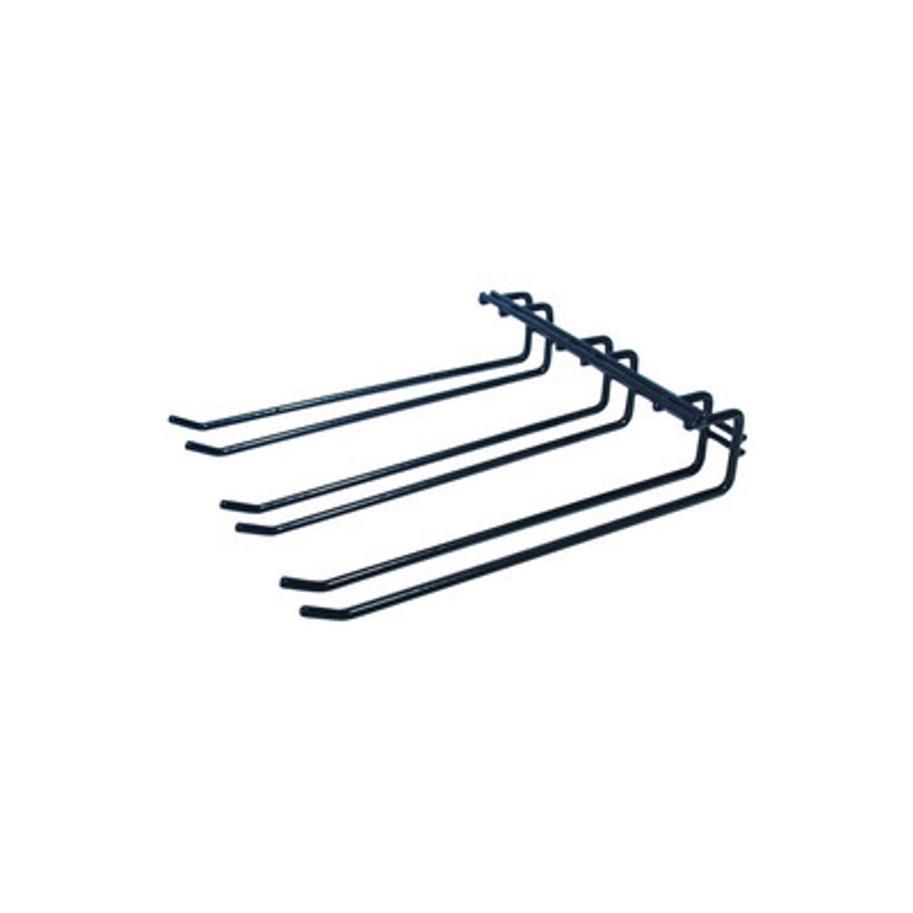 Glass Hanging Rack 3 Stem Black
