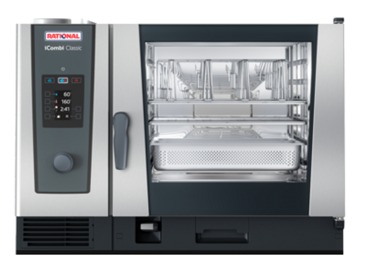 Rational ICC62G-NG  iCombi Classic Combi Oven  - 6-2x1 GN Tray Natural Gas - 112MJ - 1NAC 240V