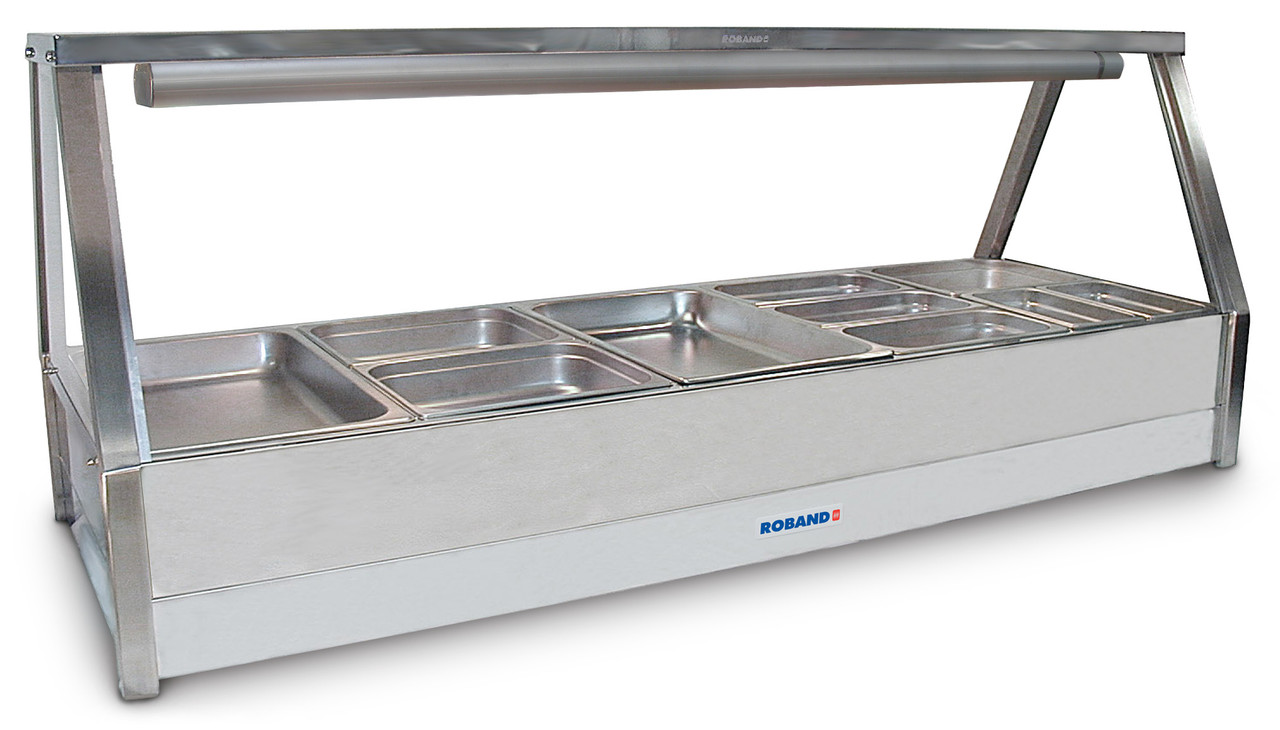 Roband E25  Straight Glass Hot Foodbar