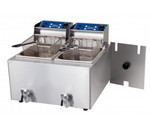 Birko 1001004 Fryer - Double 8L- w/tap 2x15amp Birko 1001004 Fryer - Double 8L- w/tap 2x15amp