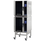 Turbofan E33T5/2 - Full Size Tray Touch Screen Electric Convection Oven Double Stacked