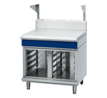 Blue Seal Evolution Series B90S-CB - 900mm Bench Top With Salamander Support  Cabinet Base